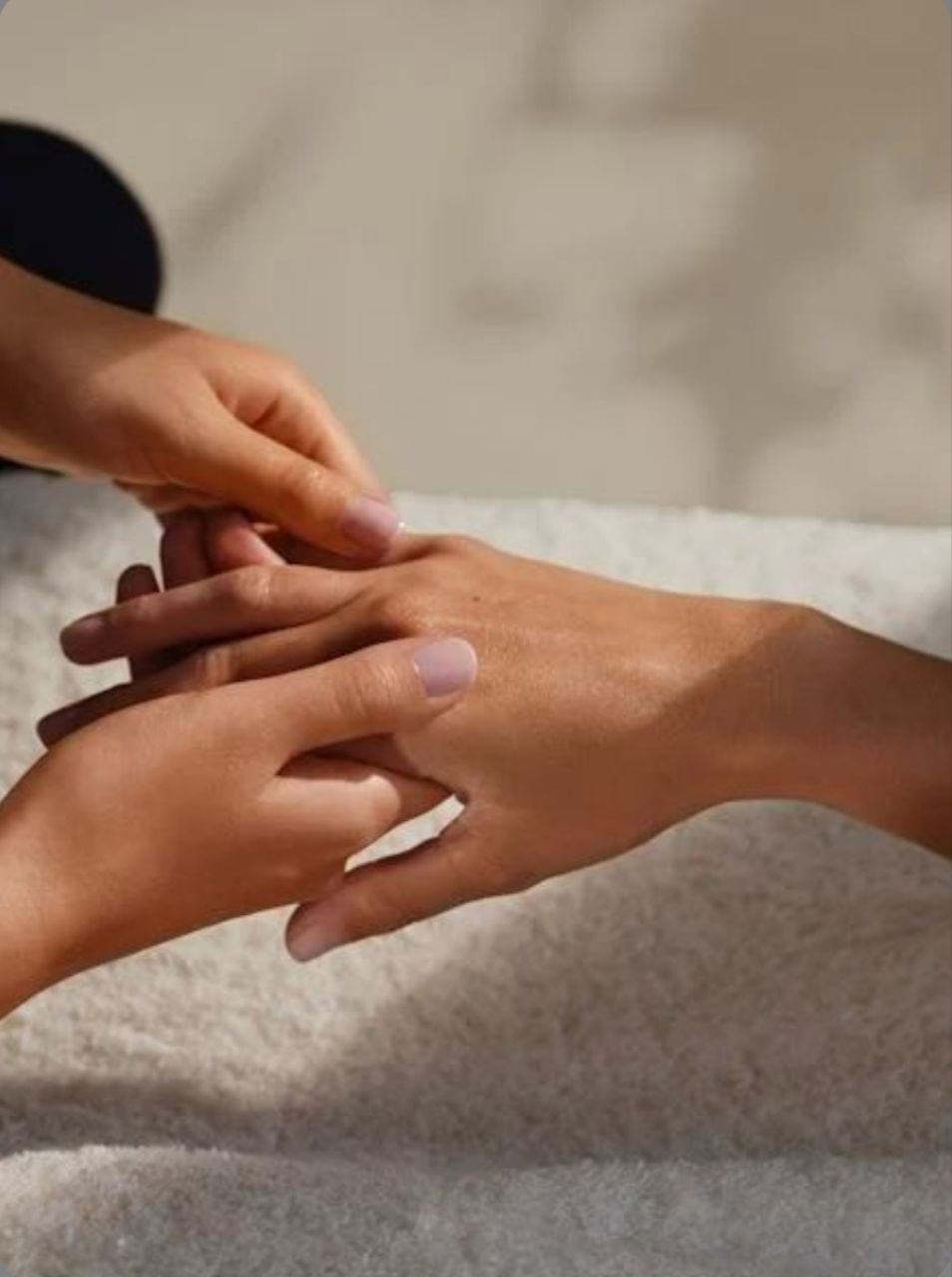 Arm- und Handmassage